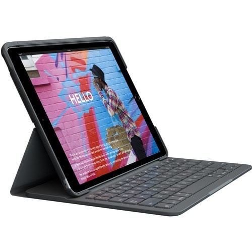 Funda con teclado y funda Logitech Slim Folio (Folio) iP