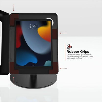 CTA Digital Hyperflex Security Kiosk Stand w/ Enclosure for iPad 10th Gen & More