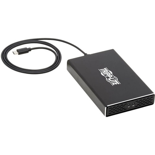 Tripp Lite by Eaton U457-2M2-SATAG2 Drive Enclosure - USB 3.1 Type C H
