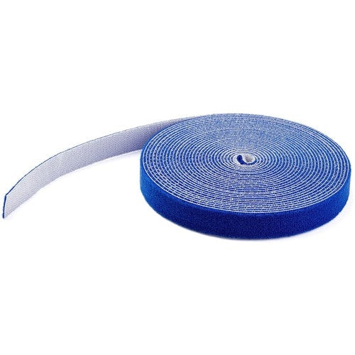StarTech.com 100ft. Hook and Loop Roll - Blue - Cable Management (HKLP100BL) - 100ft Bulk