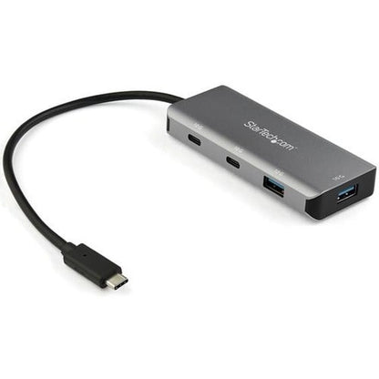 StarTech.com 4 Port USB C Hub - 2x USB A & 2x USB-C SuperSpeed 10Gbps