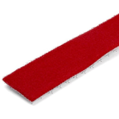 StarTech.com 50ft. Hook and Loop Roll - Red - Cable Management (HKLP50RD) - 50ft