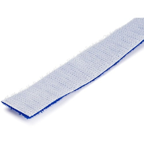 StarTech.com 25ft. Hook and Loop Roll - Blue - Cable Management (HKLP25BL) - 25f