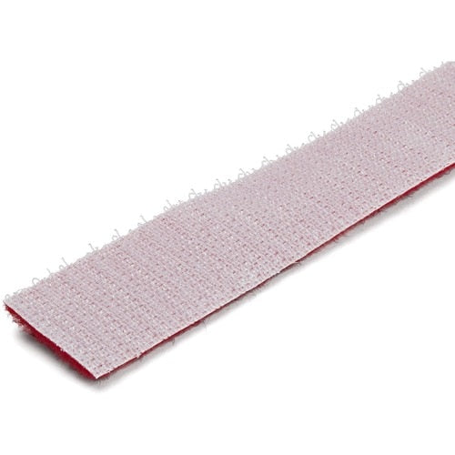 StarTech.com 100ft. Hook and Loop Roll - Red - Cable Management (HKLP100RD) - 100ft Bulk R