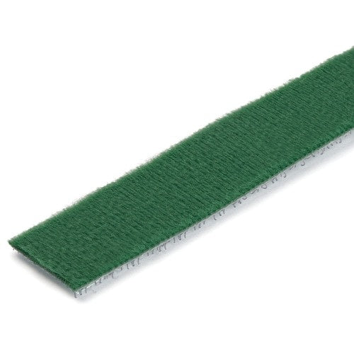 StarTech.com 25ft. Hook and Loop Roll - Green - Cable Management (HKLP25GN) - 25ft Bulk Ro