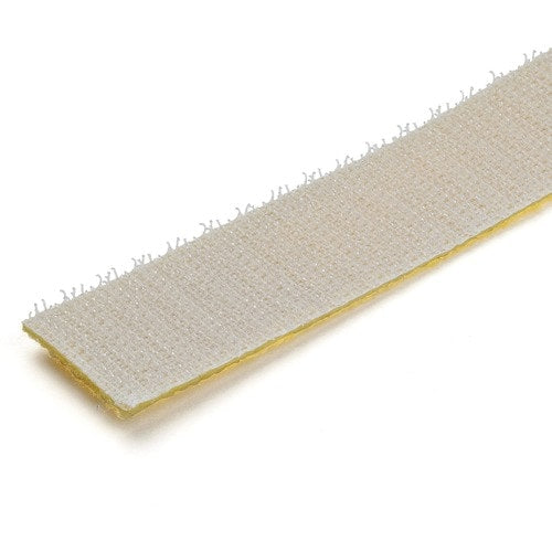 StarTech.com 25ft. Hook and Loop Roll - Yellow - Cable Management (HKLP25YW) - 25ft Bulk R
