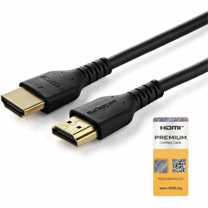 StarTech.com 2m Premium Certified HDMI 2.0 Cable with Ethernet