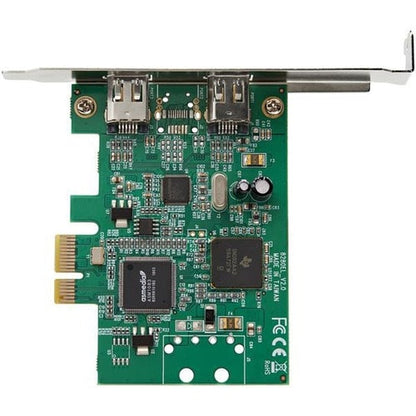 2 PORT PCIE FIREWIRE CARD TI TSB82AA2 CHIPSET  WINDOWS  MAC