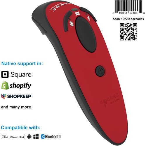 Socket Mobile DuraScan® D760, el mejor escáner de código de barras, lectura de códigos de puntos e identificación de viaje