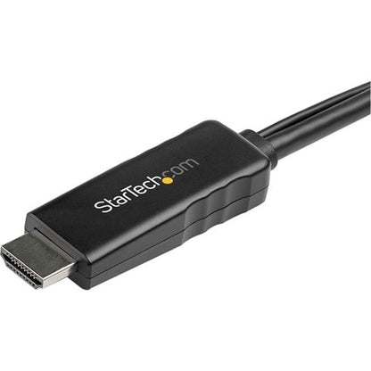 StarTech.com 6ft (2m) HDMI to DisplayPort Cable 4K 30Hz - Active HDMI 1.4 to DP 1.2 Adapte