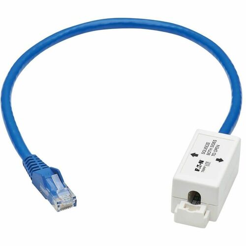 Câble jack Keystone Cat6a Tripp Lite par Eaton