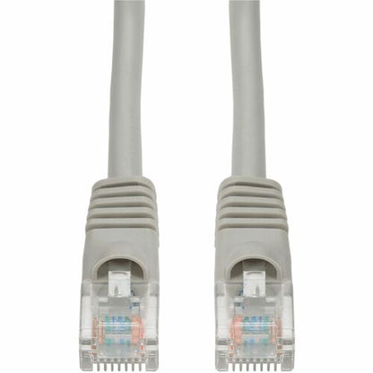AddOn 6in Gray CAT 6 PVC Ethernet Cable Snagless Bubble Boot RJ-45 M/M - 6" (152