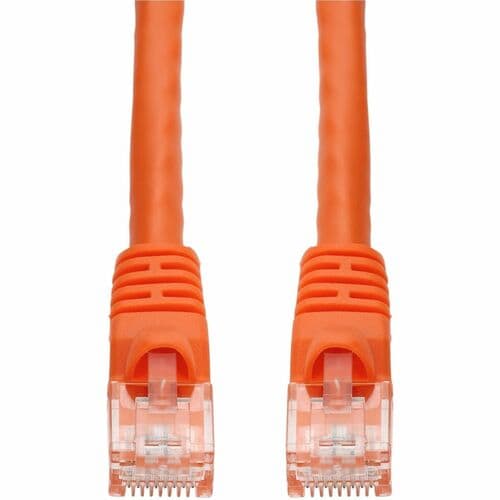 AddOn 5ft Orange CAT 6 PVC Ethernet Cable Snagless Bubble Boot RJ-45 M/M - 5 ft