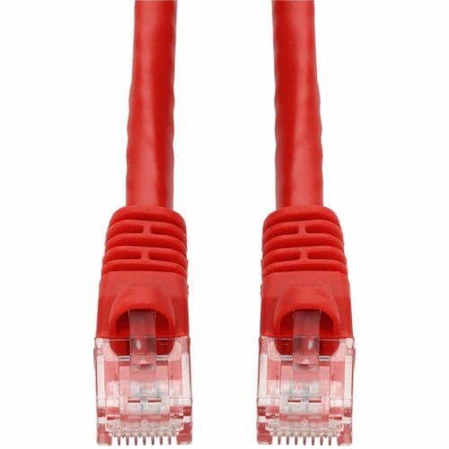 AddOn 6ft Red CAT 6 PVC Ethernet Cable Snagless Bubble Boot RJ-45 M/M - 6 ft (1.