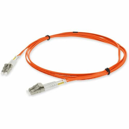 AddOn 3m LC (Male) to LC (Male) Orange OM4 Duplex Fiber OFNR (Riser-Rated) Patch