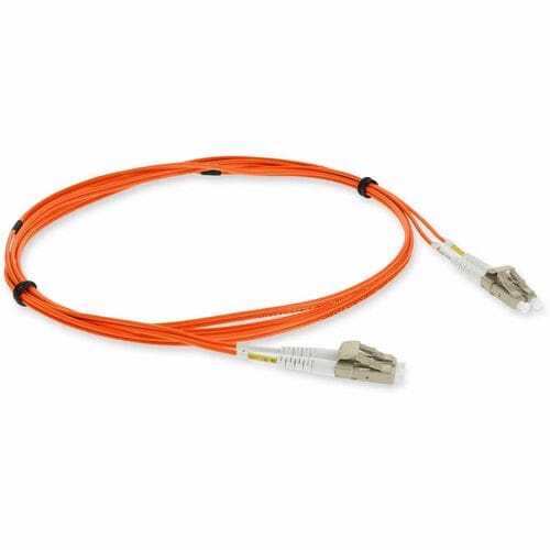 AddOn 3m LC (Male) to LC (Male) Orange OM4 Duplex Fiber OFNR (Riser-Rated) Patch