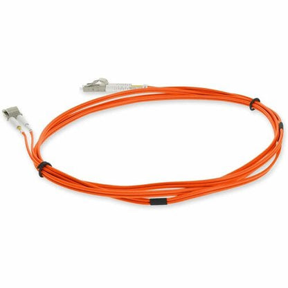AddOn 3m LC (Male) to LC (Male) Orange OM4 Duplex Fiber OFNR (Riser-Rated) Patch