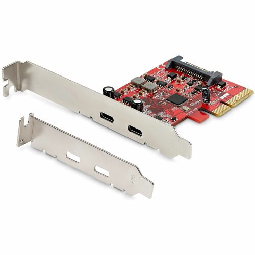 StarTech.com 2-port 10Gbps USB C PCIe Card Adapter - USB 3.2 Gen 2 Type