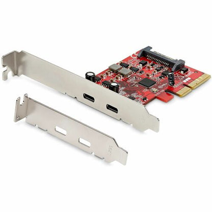 StarTech.com 2-port 10Gbps USB C PCIe Card Adapter - USB 3.2 Gen 2 Type