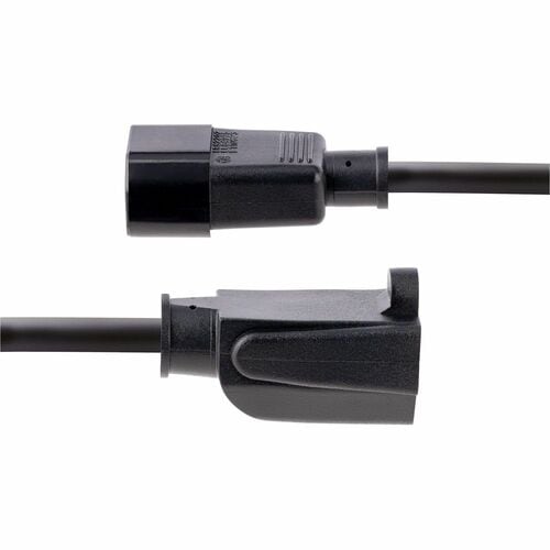 StarTech.com 1ft (0.3m) Power Extension Cord