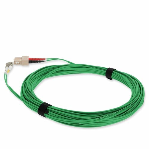 AddOn Fiber Optic Duplex Patch Network Cable - 6.6 ft Fiber Optic Network Cable