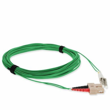 AddOn Fiber Optic Duplex Patch Network Cable - 6.6 ft Fiber Optic Network Cable