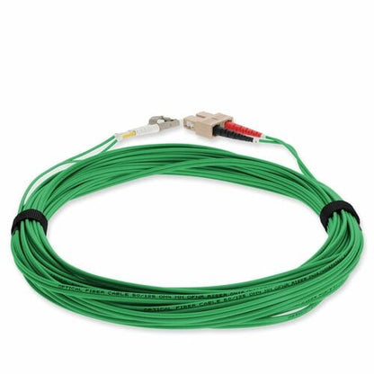 AddOn Fiber Optic Duplex Patch Network Cable - 6.6 ft Fiber Optic Network Cable