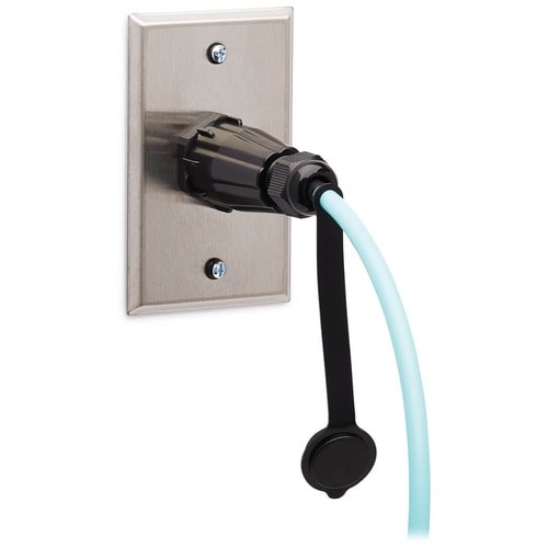 Câble de brassage fibre optique Tripp Lite by Eaton N820-05M-IND 10 Gb duplex multimode 50/125 OM3
