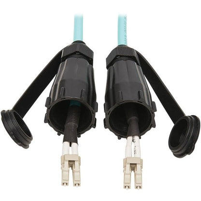 Câble de brassage fibre optique Tripp Lite by Eaton N820-05M-IND 10 Gb duplex multimode 50/125 OM3