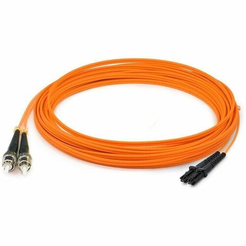 AddOn Fiber Optic Duplex Network Cable - 3.3 ft Fiber Optic Network Cable for Tr