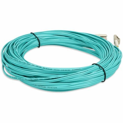 AddOn Fiber Optic Duplex Network Cable - 144.4 ft Fiber Optic Network Cable for