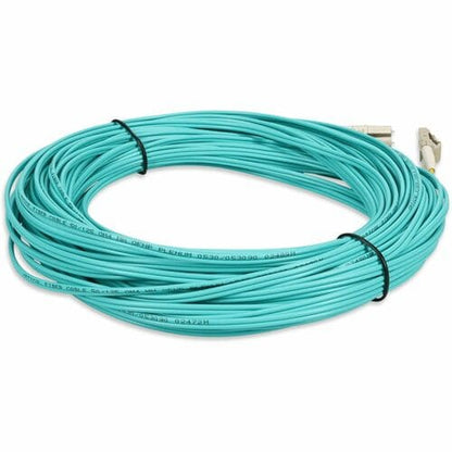 AddOn Fiber Optic Duplex Network Cable - 144.4 ft Fiber Optic Network Cable for