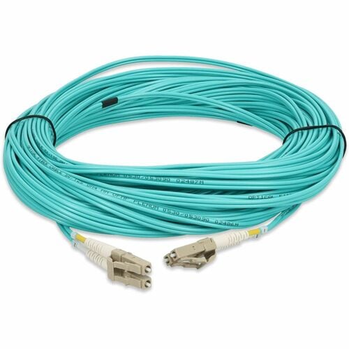 AddOn Fiber Optic Duplex Network Cable - 144.4 ft Fiber Optic Network Cable for