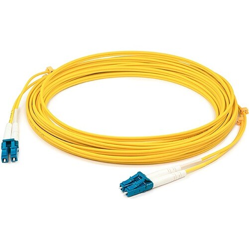 AddOn 73m LC (Male) to LC (Male) Straight Yellow OS2 Duplex LSZH Fiber Patch Cab