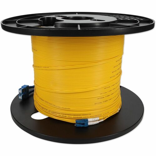 AddOn 71m LC (Male) to SC (Male) Straight Yellow OS2 Duplex Plenum Fiber Patch C