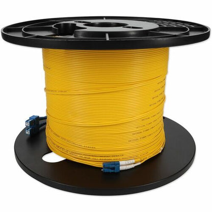 AddOn 71m LC (Male) to SC (Male) Straight Yellow OS2 Duplex Plenum Fiber Patch C