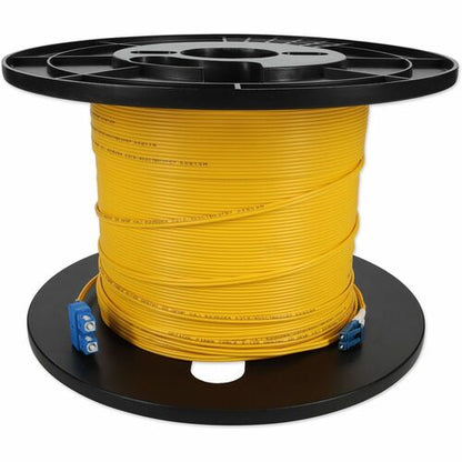 AddOn 71m LC (Male) to SC (Male) Straight Yellow OS2 Duplex Plenum Fiber Patch C