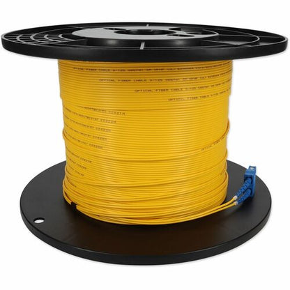 AddOn 71m LC (Male) to SC (Male) Straight Yellow OS2 Duplex Plenum Fiber Patch C