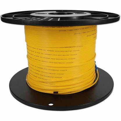 AddOn 71m LC (Male) to SC (Male) Straight Yellow OS2 Duplex Plenum Fiber Patch C