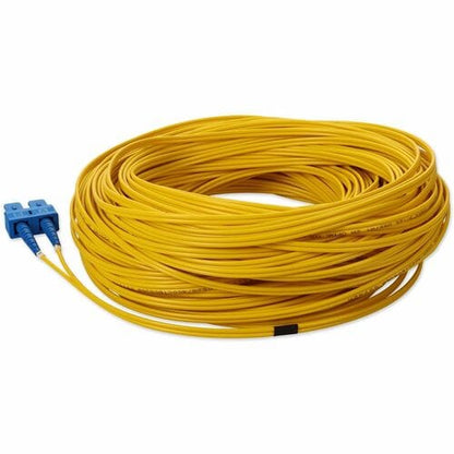AddOn Fiber Optic Duplex Network Cable - 128 ft Fiber Optic Network Cable for Ne