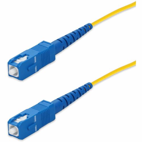 AddOn 95m SC to SC Yellow OS2 Simplex OFNR (Riser-Rated) SMF Fiber Patch Cable -