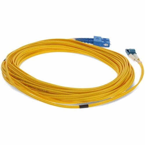 AddOn Fiber Optic Duplex Network Cable - 42.7 ft Fiber Optic Network Cable for N