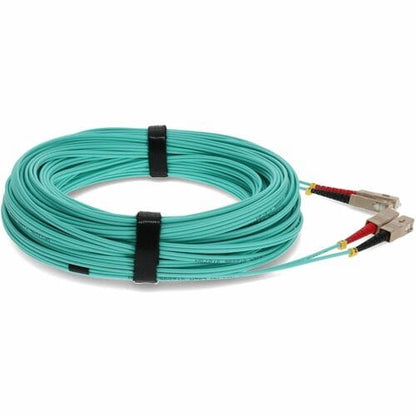 AddOn Fiber Optic Duplex Network Cable - 134.5 ft Fiber Optic Network Cable for