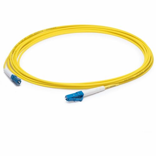 AddOn 75m LC (Male) to LC (Male) Straight Yellow OS2 Simplex LSZH Fiber Patch Ca
