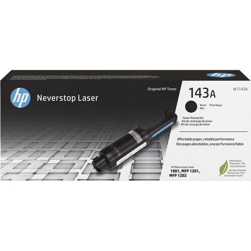 143A BLACK ORIGINAL NEVERSTOP LASER TONER RELOAD KIT