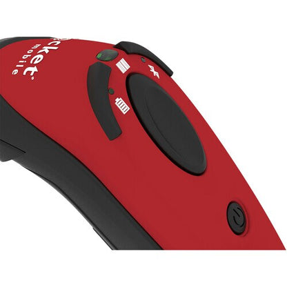 Socket Mobile DuraScan® D730, escáner de código de barras láser, rojo y base de carga - Inalámbrico