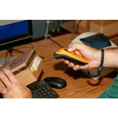 Socket Mobile DuraScan® D740, Universal Barcode Scanner, Red & Charging Dock - W