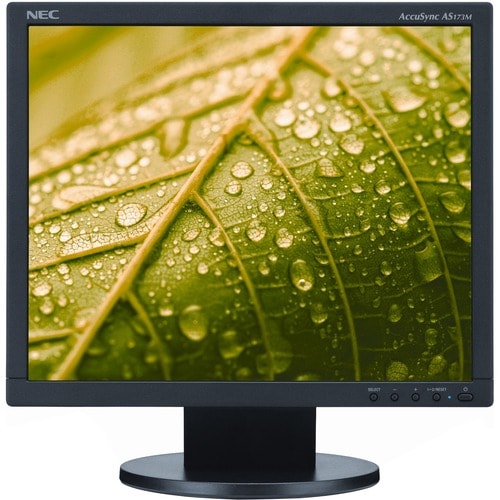 Monitor LCD NEC AccuSync AS173M-BK de 17" con resolución SXGA (5:4)