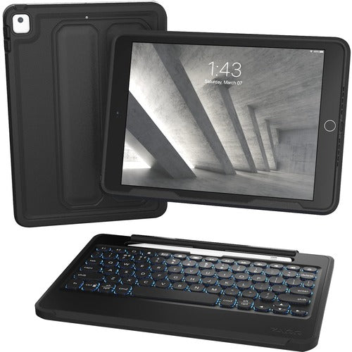 Étui clavier/housse robuste ZAGG Rugged Book (Livre)