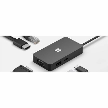 Hub de voyage USB-C Microsoft Surface pour ordinateur portable/tablette/moniteur